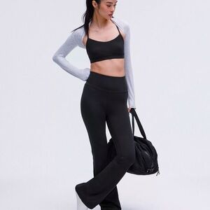 Women's Black High-Waisted Pants